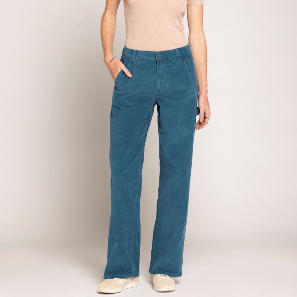 Nwt Current/Elliot Corduroy Wide Leg Pants In Size 32